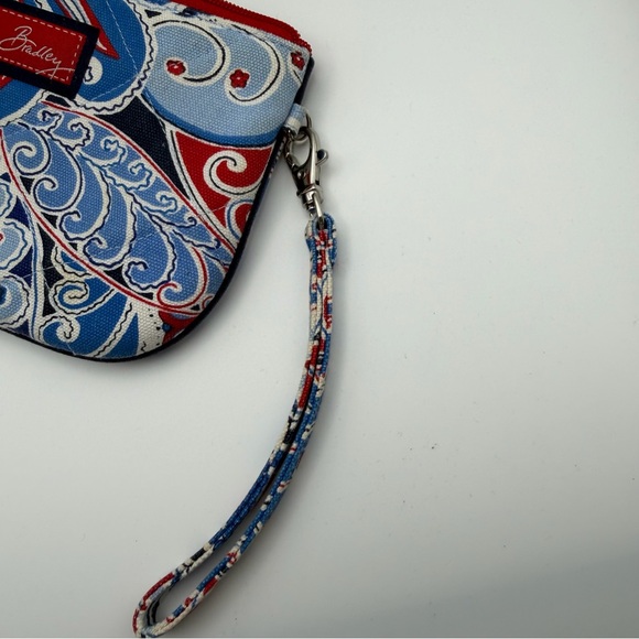 Vera Bradley Seaside Collection Wristlet Red White Blue - Picture 7 of 7